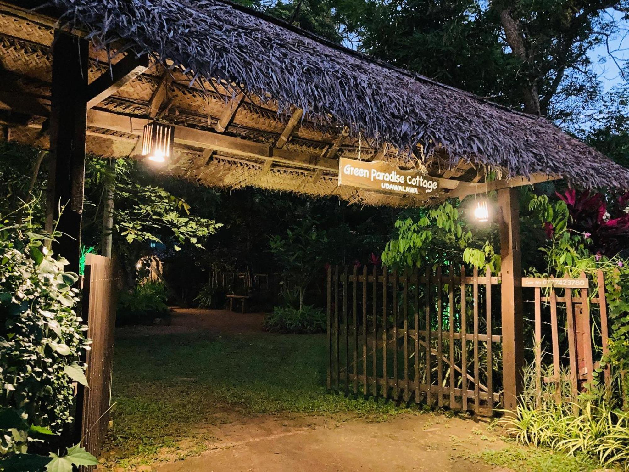 Green Paradise Cottage Udawalawa Udawalawe Exteriör bild